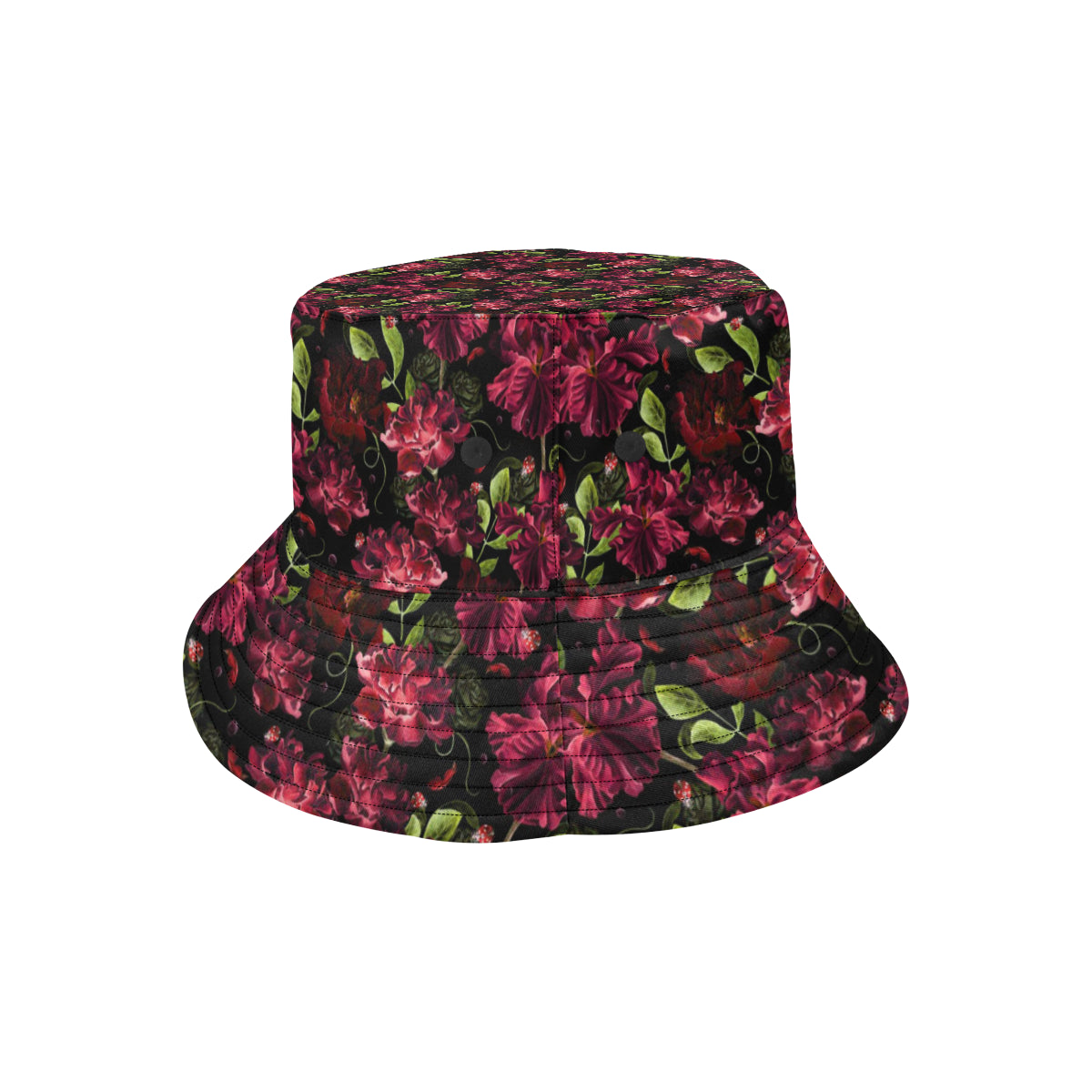 Iris Pattern Print Design IR03 Unisex Bucket Hat