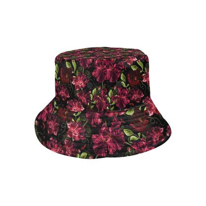 Iris Pattern Print Design IR03 Unisex Bucket Hat