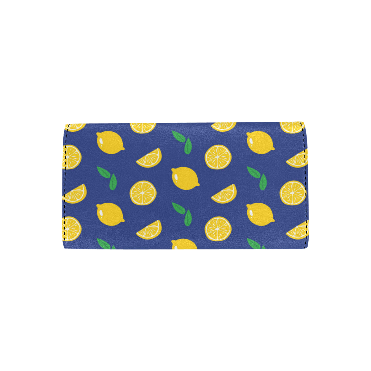 Citrus  Pattern Print Design 02 Women's Trifold Wallet