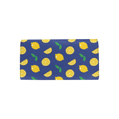 Citrus  Pattern Print Design 02 Women's Trifold Wallet