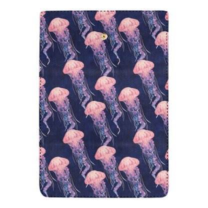 Jellyfish Pattern Print Design 03 Women's Trifold Wallet