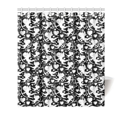 Cupid Pattern Print Design 04 Shower Curtain