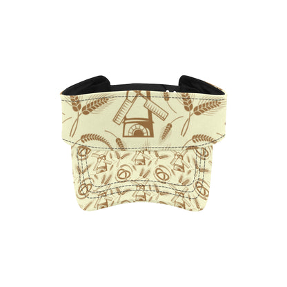 Agricultural Windmills Print Design 03 Unisex Sun Visor