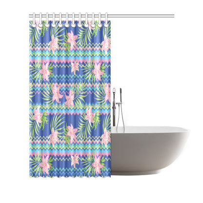 Lily Pattern Print Design LY015 Shower Curtain