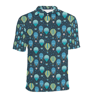Ballon Pattern Print Design 06 Men Polo Shirt