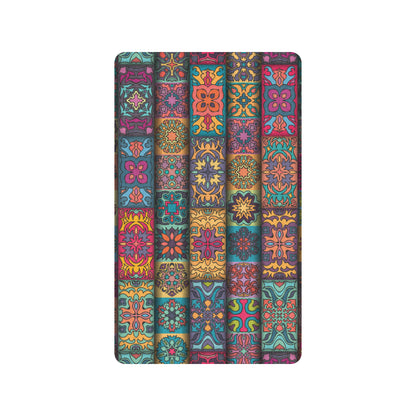 Mandala Style Design Print Rubber Doormat