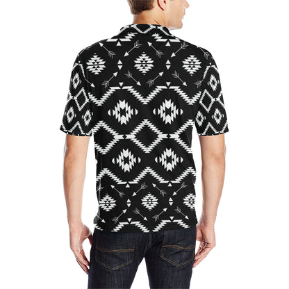 Native Pattern Print Design A04 Men Polo Shirt