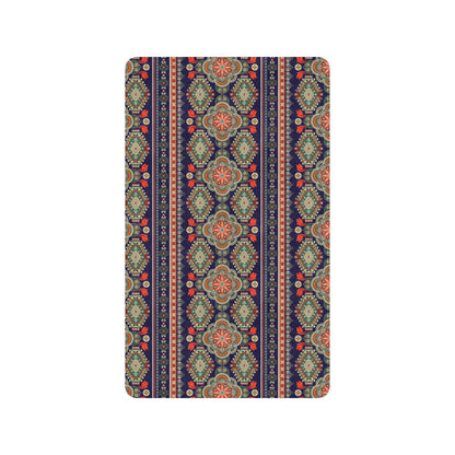 Ethnic Geometric Print Pattern Rubber Doormat