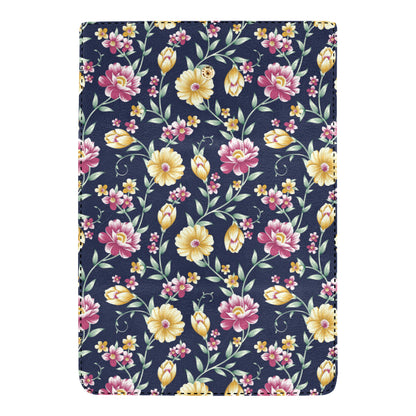 Gerberas Pattern Print Design GB03 Women's Trifold Wallet