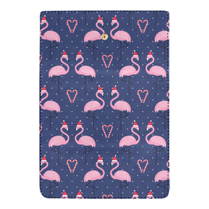 Flamingo Christmas Women's Trifold Wallet