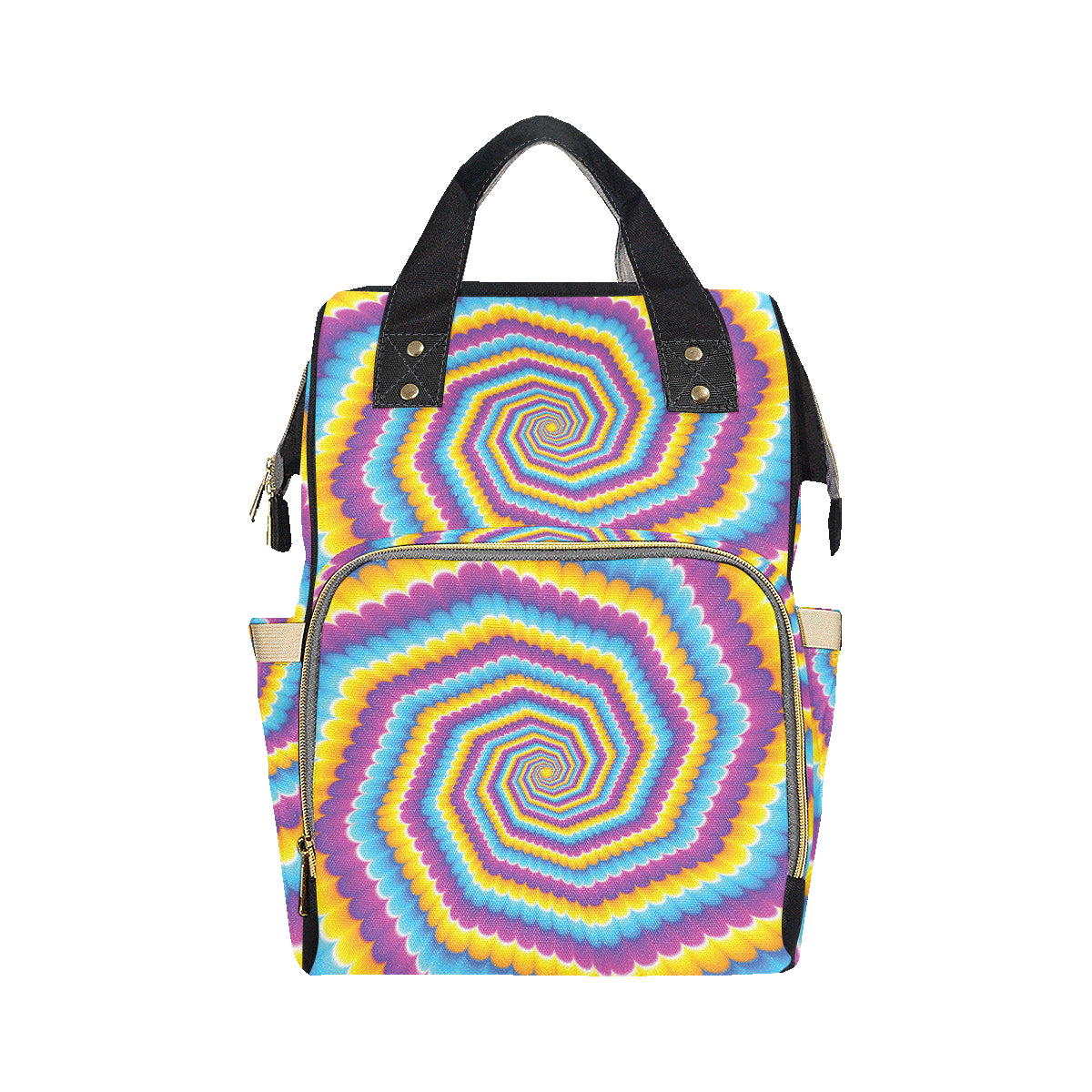 Optical illusion Pattern Print Design A04 Diaper Bag Backpack