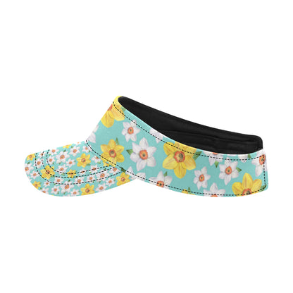 Daffodils Pattern Print Design 02 Unisex Sun Visor
