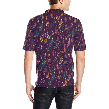 Dream Catcher Boho Design Men Polo Shirt