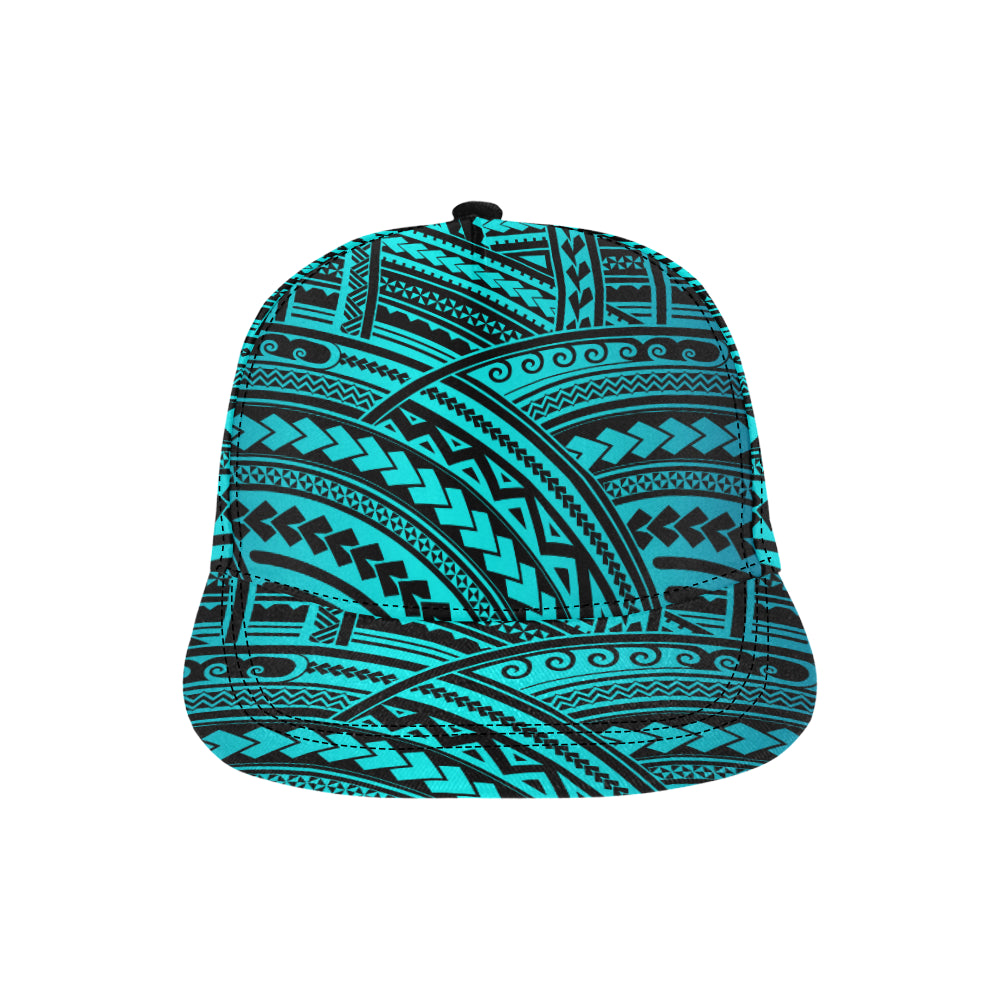 Polynesian Tribal Snapback Cap