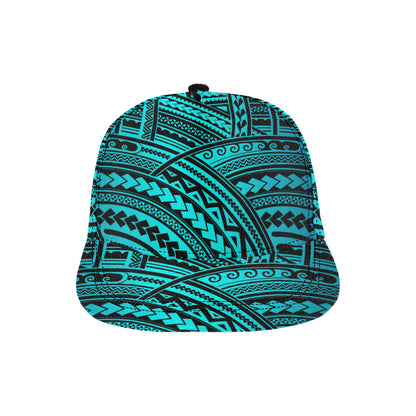 Polynesian Tribal Snapback Cap
