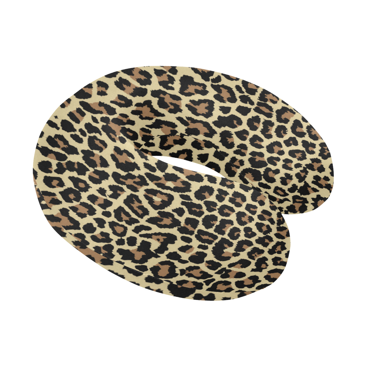 Cheetah Pattern Print Design 02 U-Shaped Travel Neck Pillow
