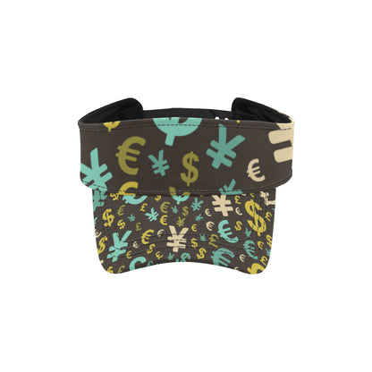Money Pattern Print Design 01 Unisex Sun Visor