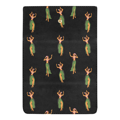 Hula Dancers Girl Pattern Print Design 01 Women's Trifold Wallet