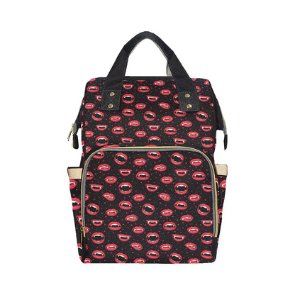 Halloween Pattern Print Design 01 Diaper Bag Backpack