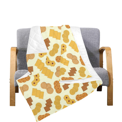 Cookie Pattern Print Design 06 Premium Quilt