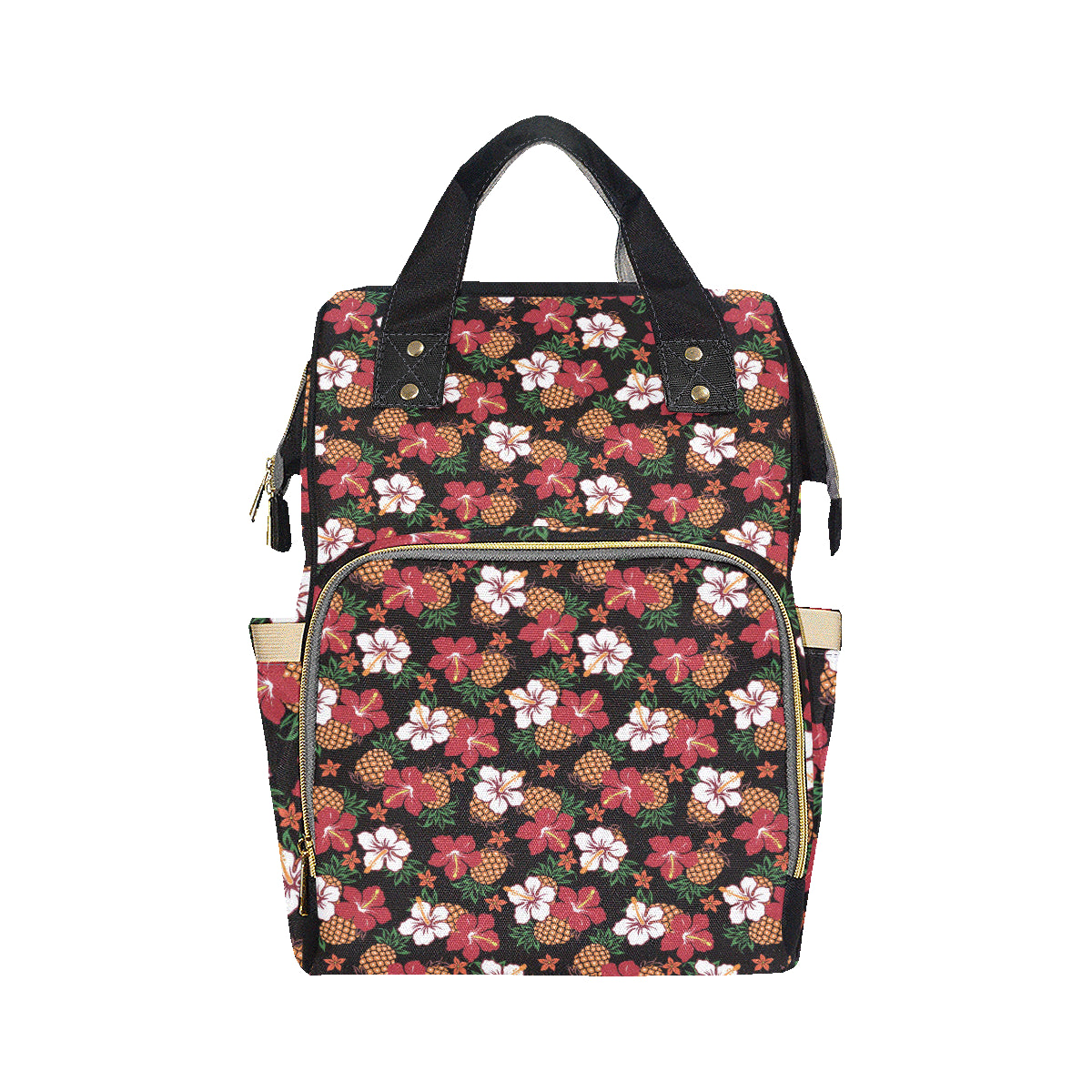 Hawaiian Themed Pattern Print Design H013 Diaper Bag Backpack