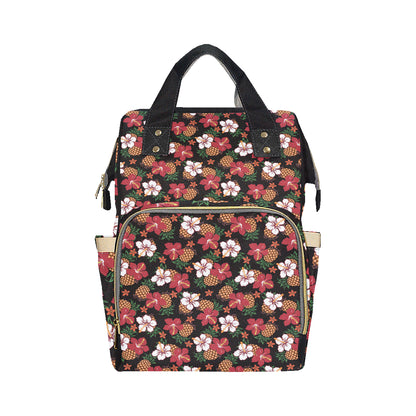 Hawaiian Themed Pattern Print Design H013 Diaper Bag Backpack