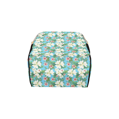 Plumeria Pattern Print Design PM028 Diaper Bag Backpack