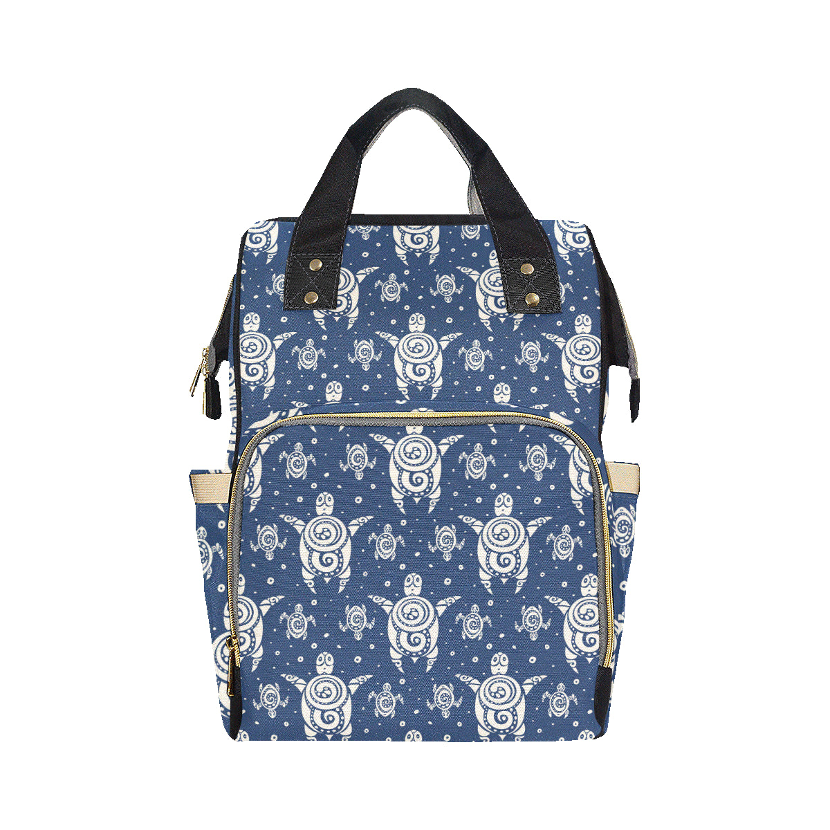 Sea Turtle Tribal Diaper Bag Backpack