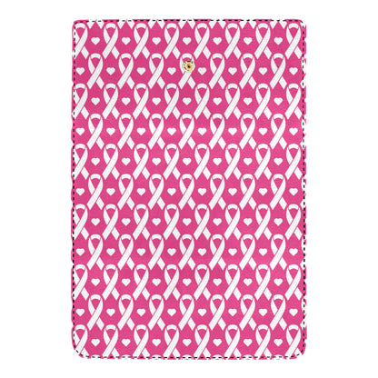 Breast cancer Pattern Print Design 05 Women's Trifold Wallet