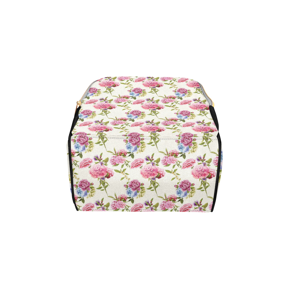 Carnations Pattern Print Design CN02 Diaper Bag Backpack