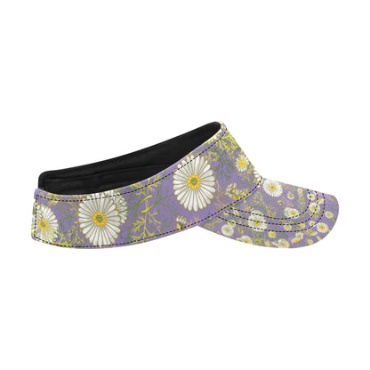 Daisy Pattern Print Design DS011 Unisex Sun Visor