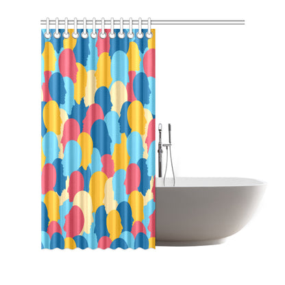 Psychology Pattern Print Design A02 Shower Curtain