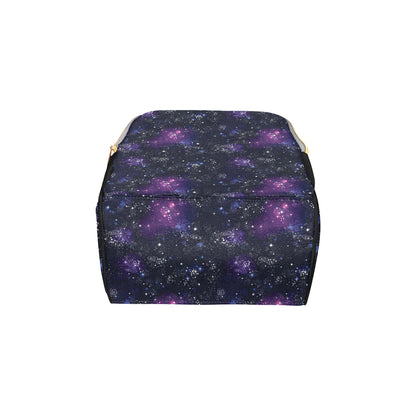 Cosmic Pattern Print Design 03 Diaper Bag Backpack
