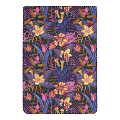 Lily Pattern Print Design LY016 Women's Trifold Wallet