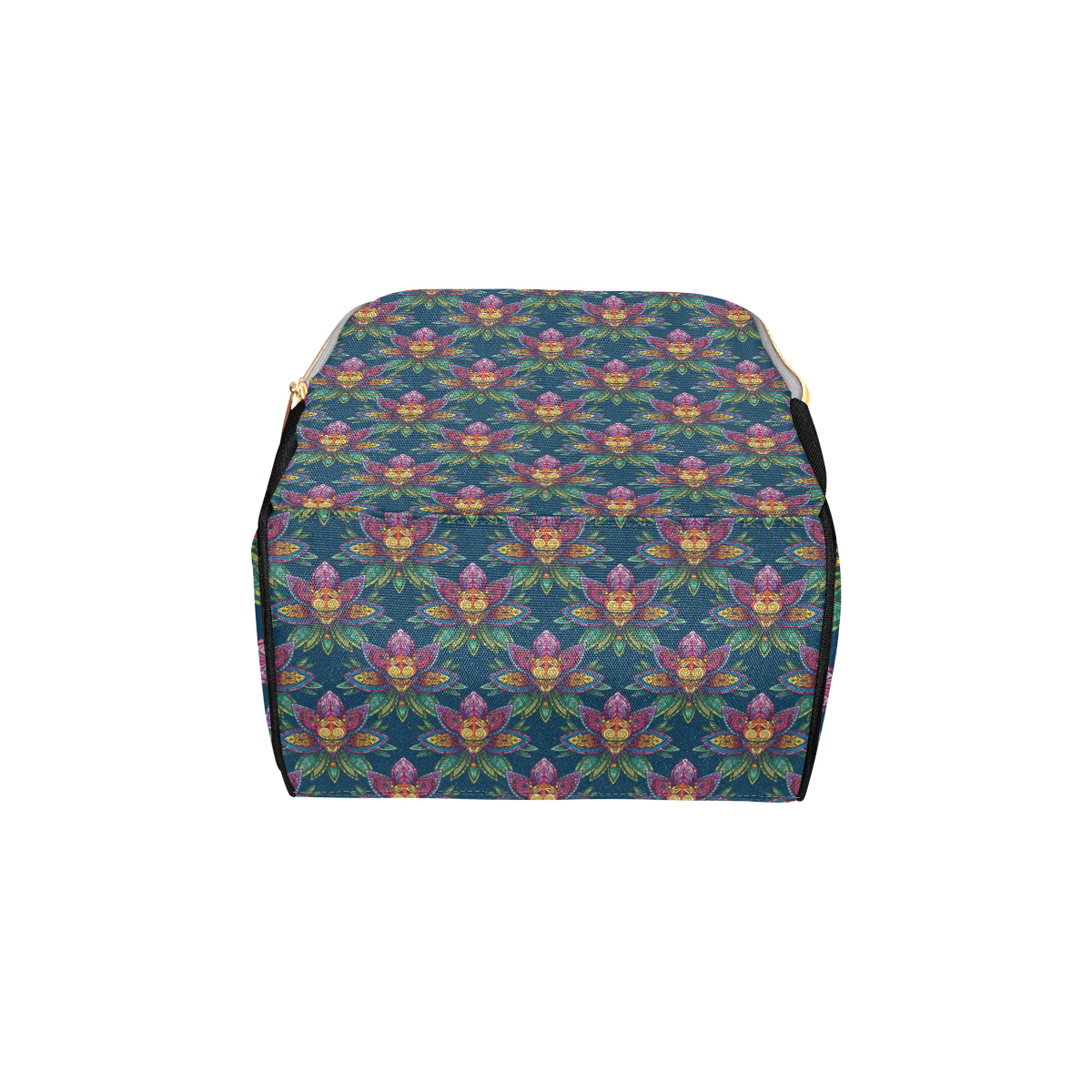 lotus Boho Pattern Print Design LO04 Diaper Bag Backpack