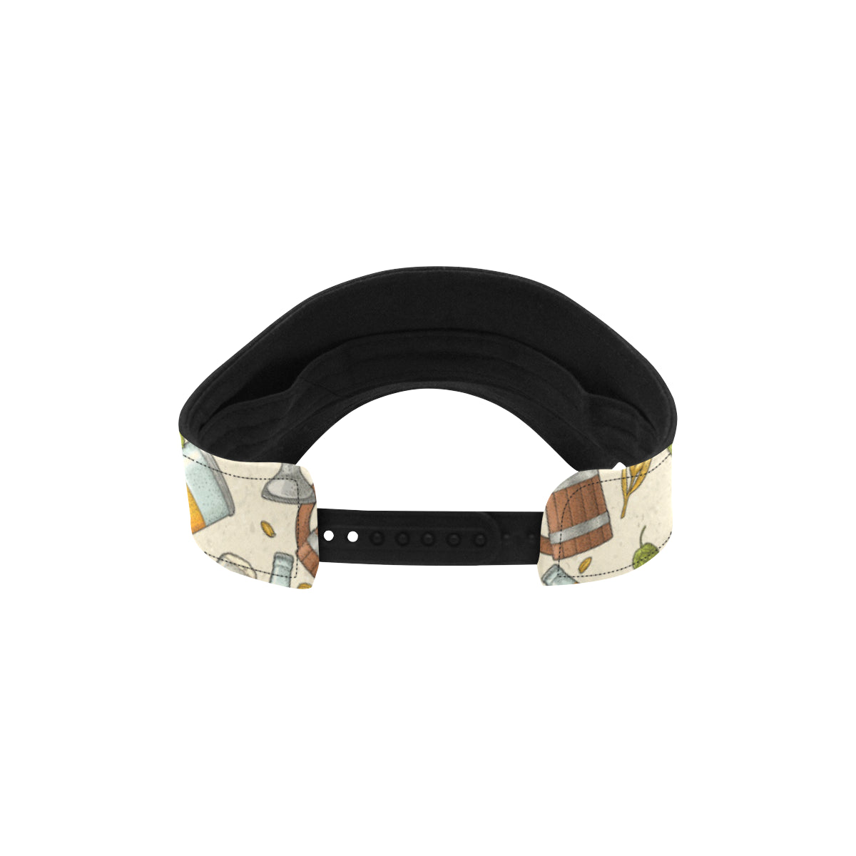 Beer Pattern Print Design 05 Unisex Sun Visor