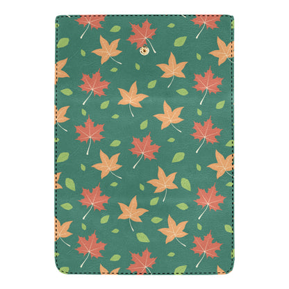 Maple Leaf Pattern Print Design 04 Women's Trifold Wallet