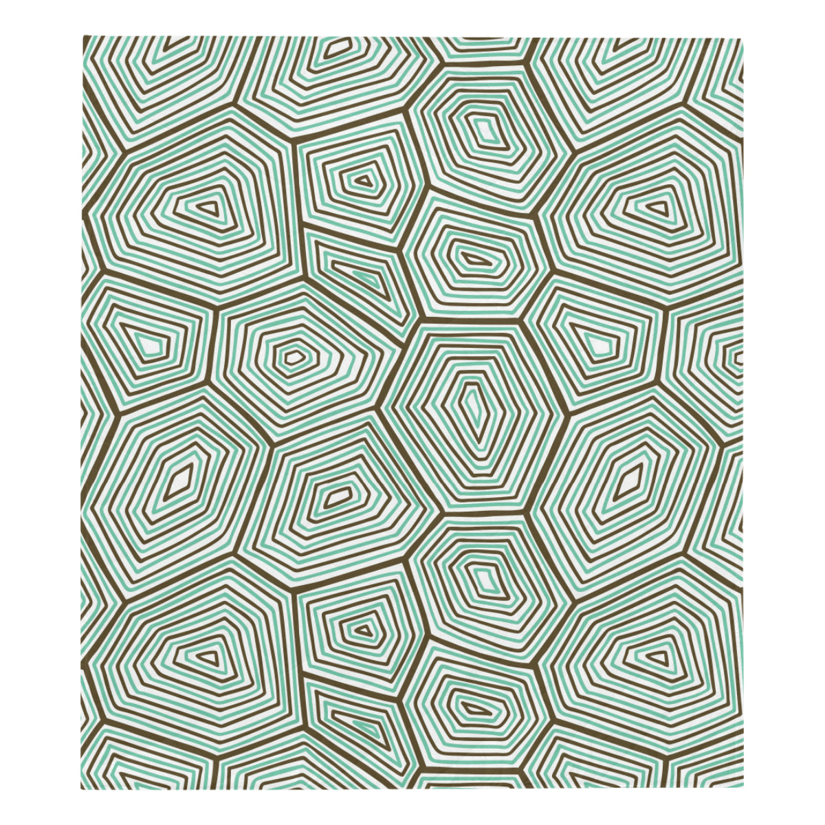 Sea Turtle Skin Print Premium Quilt