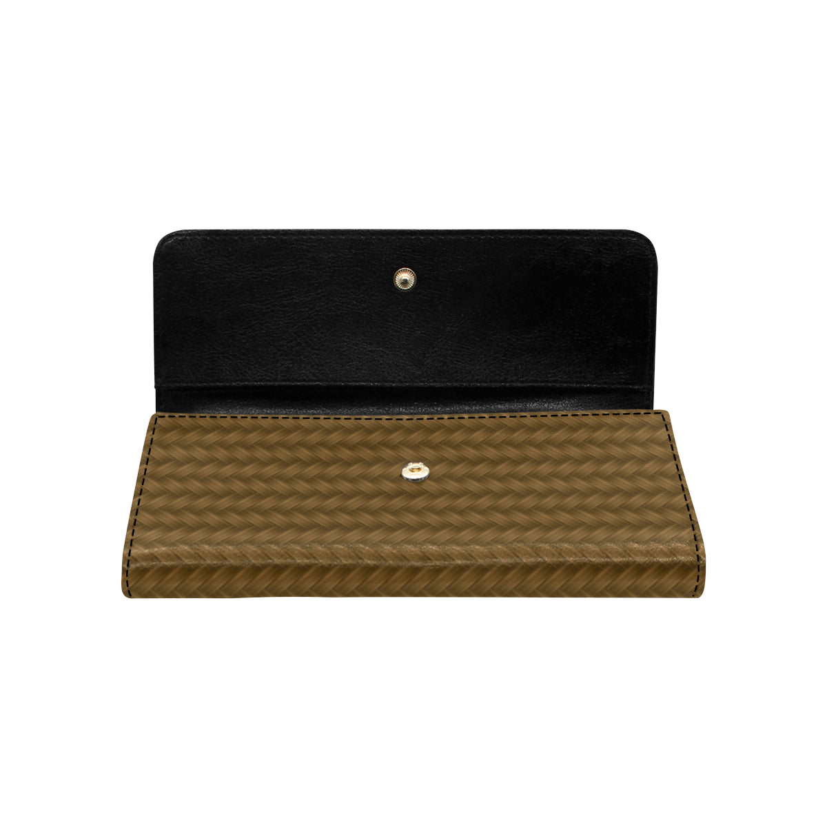 Cable Knit Pattern Print Design 02 Women's Trifold Wallet