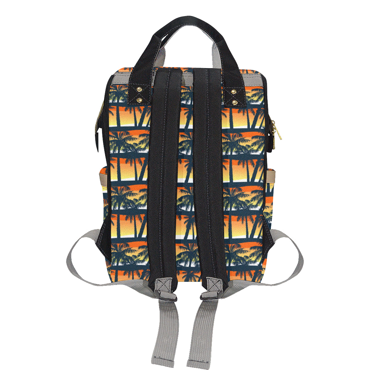 Palm Tree Pattern Print Design PT011 Diaper Bag Backpack