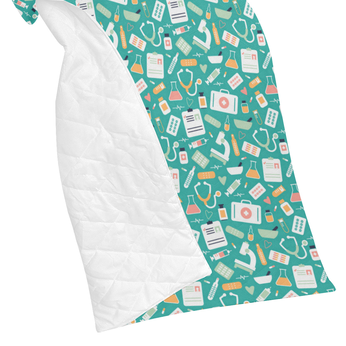 Medical Pattern Print Design 03 Premium Quilt