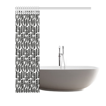 Christian Holy Bible Book Pattern Shower Curtain