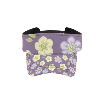 Anemone Pattern Print Design AM013 Unisex Sun Visor