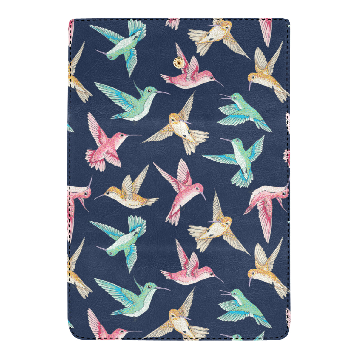 Hummingbird Cute Pattern Print Design 01 Women's Trifold Wallet