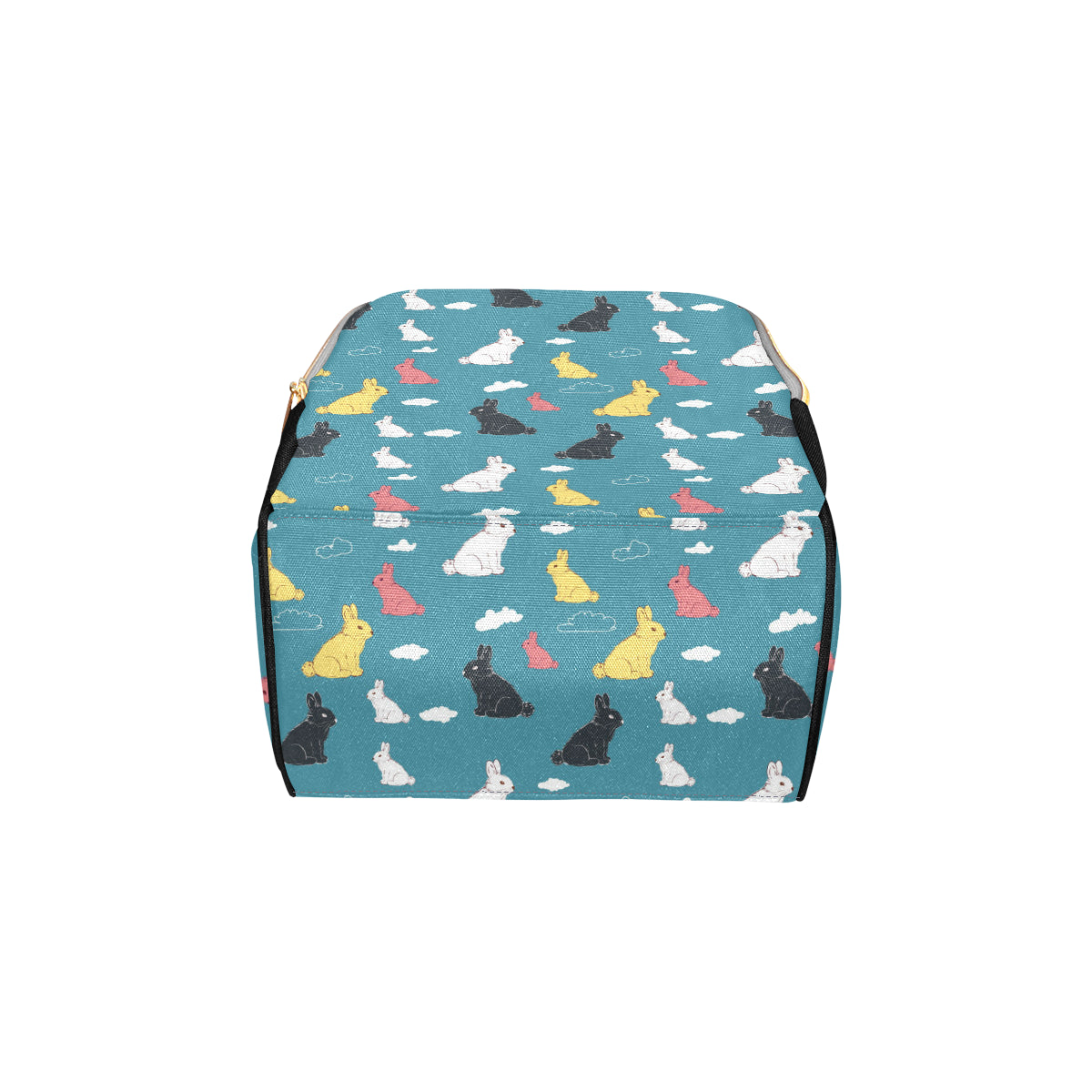 Rabbit Pattern Print Design RB014 Diaper Bag Backpack