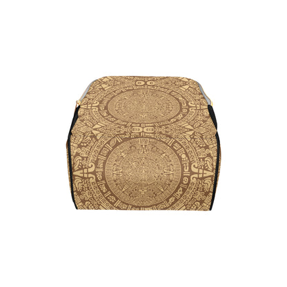 Mayan Pattern Print Design 01 Diaper Bag Backpack