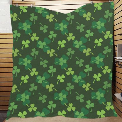 Irish Pattern Print Design 03 Premium Quilt