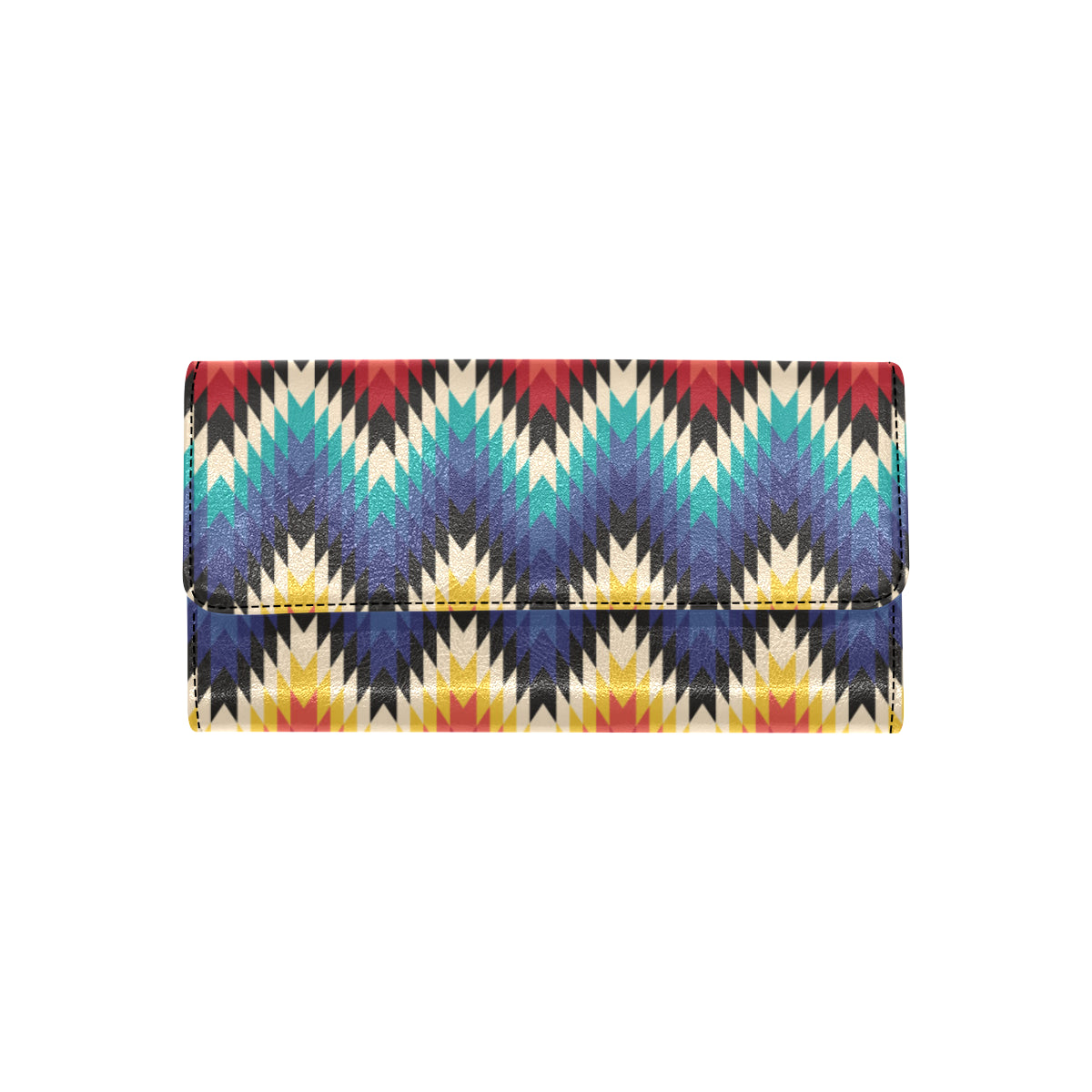 Tribal Aztec Women's Trifold Wallet