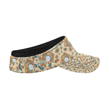 Camera Pattern Print Design 05 Unisex Sun Visor
