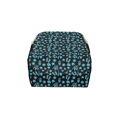 Beach Scene Pattern Print Design 03 Diaper Bag Backpack